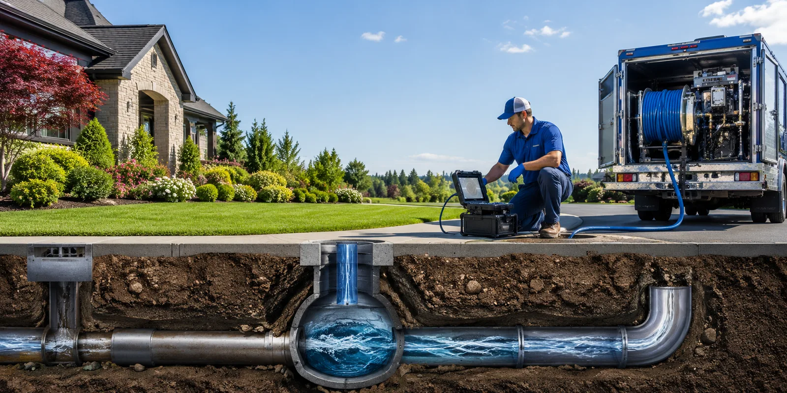 Drainage restoration information for Hall Summit, LA